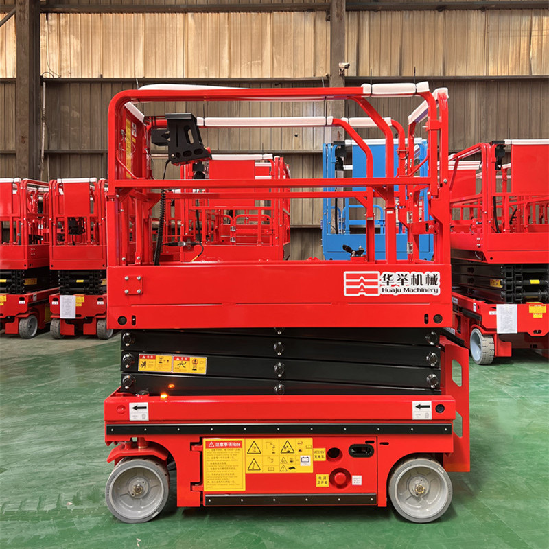 5米全自行升降机升降平台车