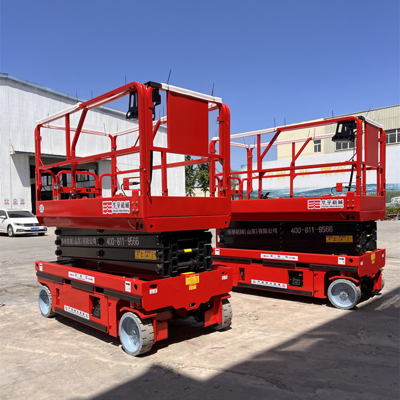 8米全自行升降机升降平台车